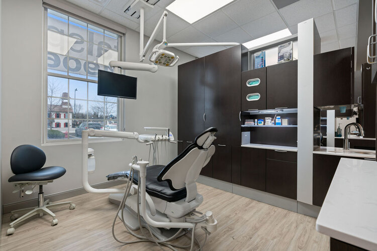 Modern dental treatment room